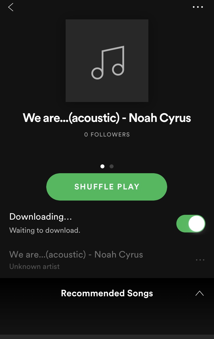 How to put local files on spotify